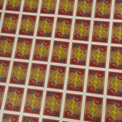 Deckade Uncut Sheet
