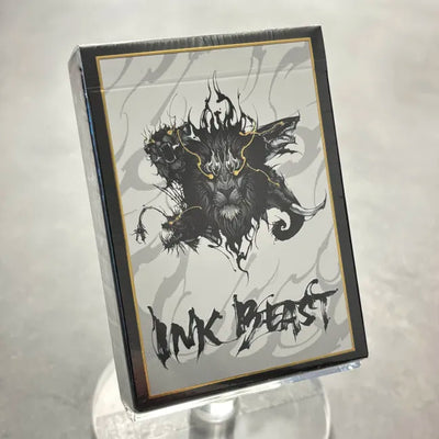 Ink Beast Gold Playing Cards