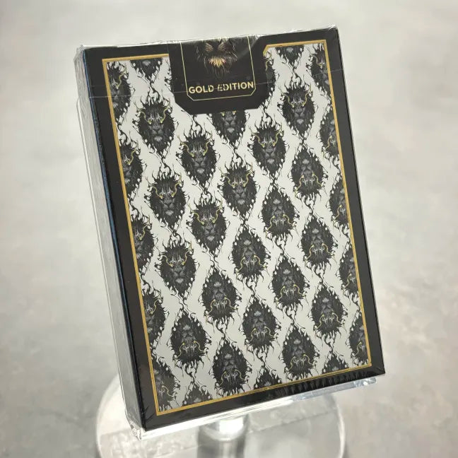 Ink Beast Gold Playing Cards