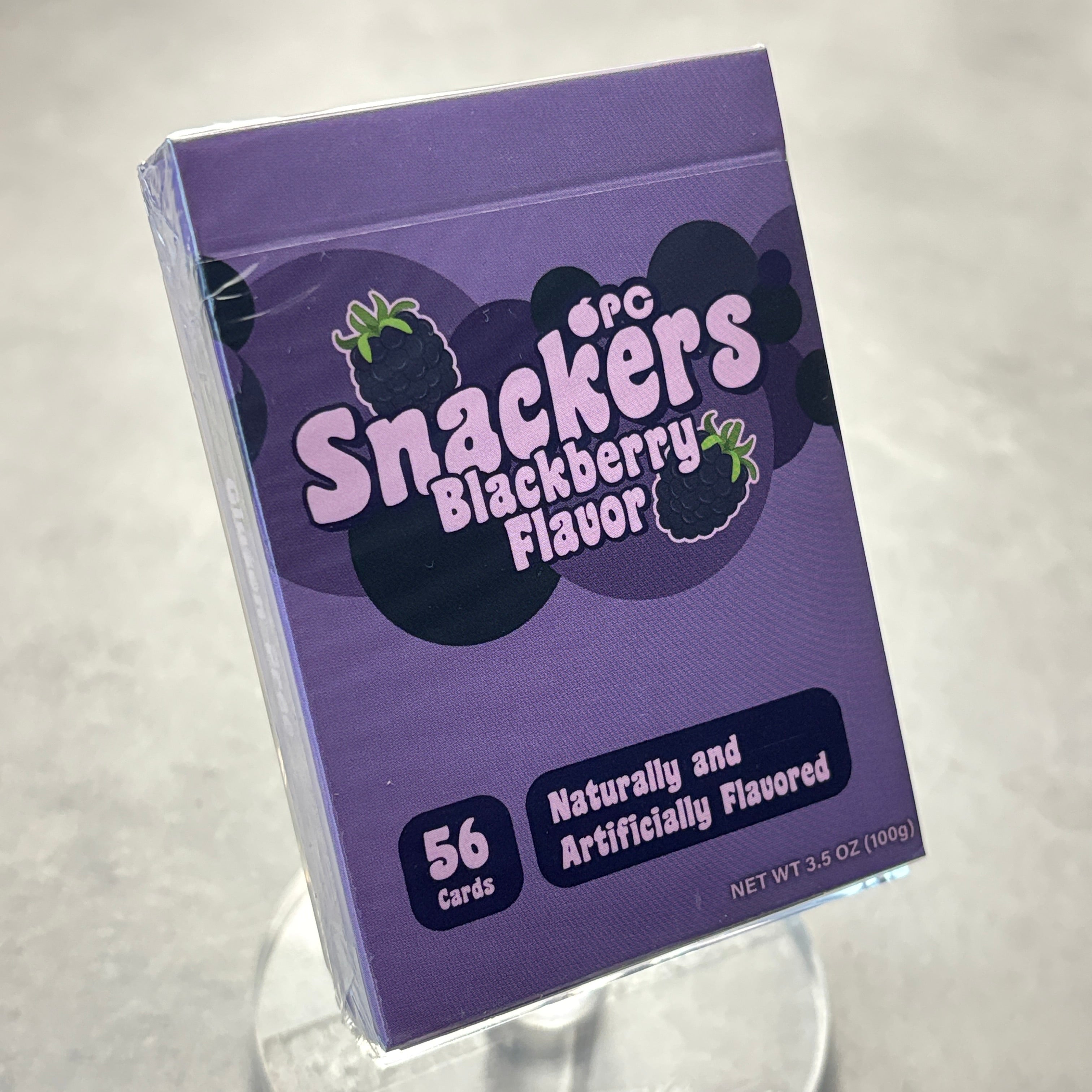Snackers (Blackberry) Playing Cards [NO BAG]