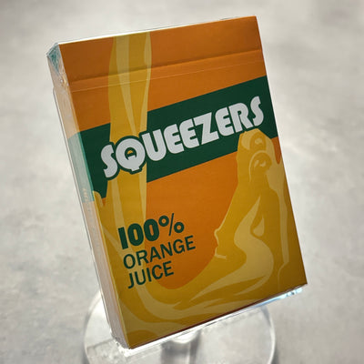 Squeezers V1 Orange Juice Playing Cards
