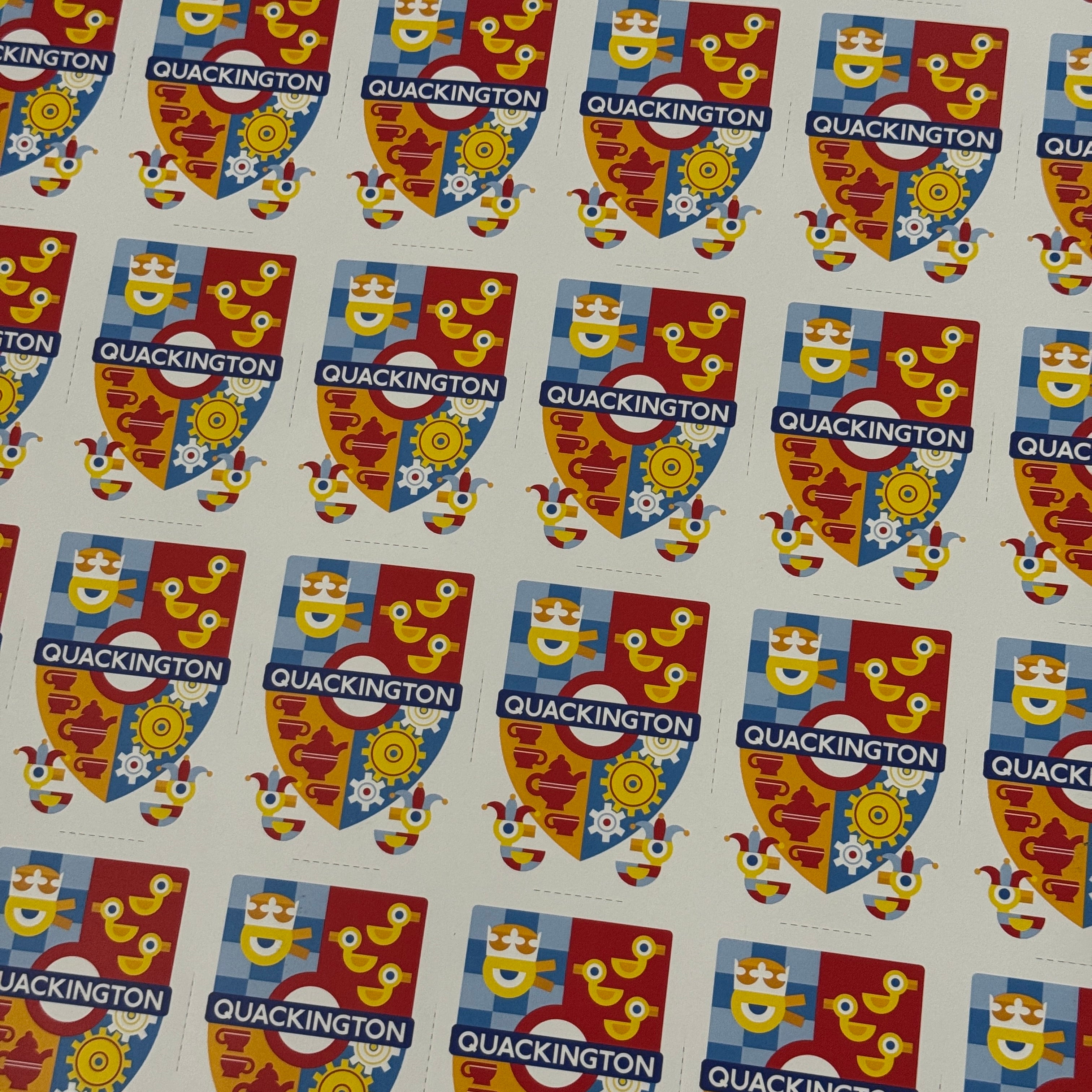 Quackington Uncut Sheet