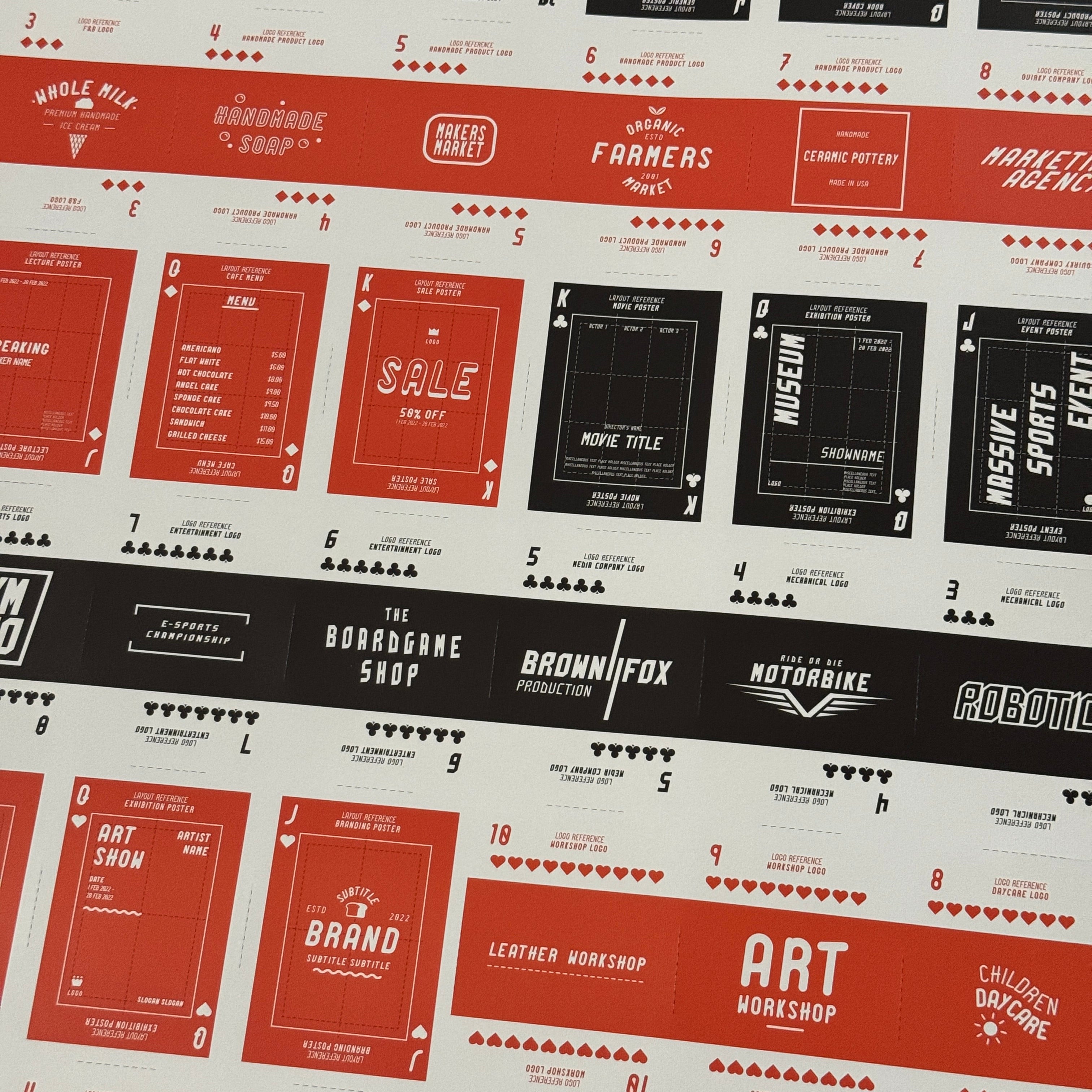 Graphic Design CheatSheet V3 Uncut Sheet