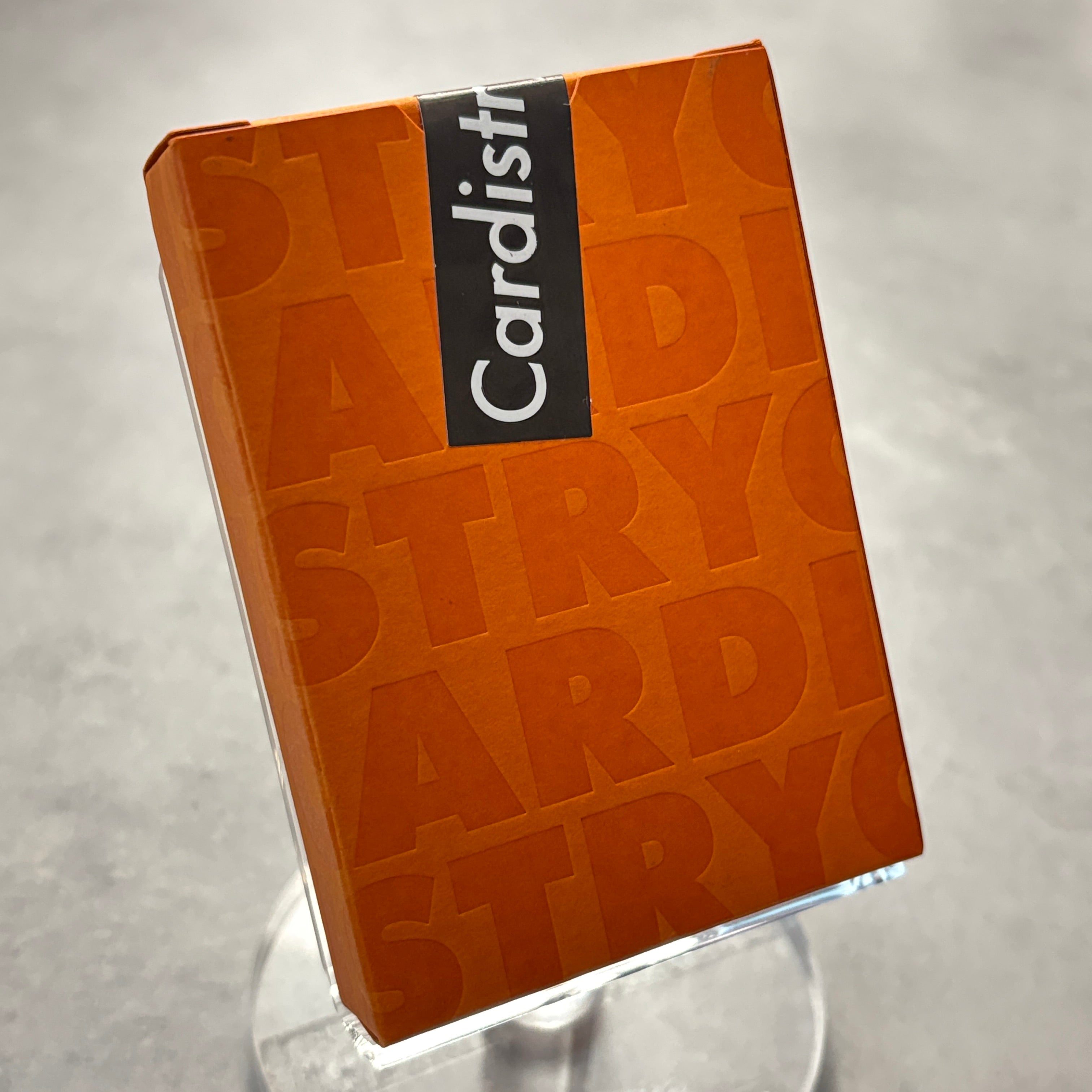 Cardistry-Con 2019 Orange Playing Cards