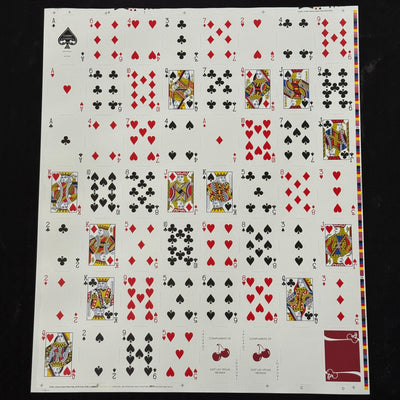 Cherry Casino (Reno Red) Uncut Sheet