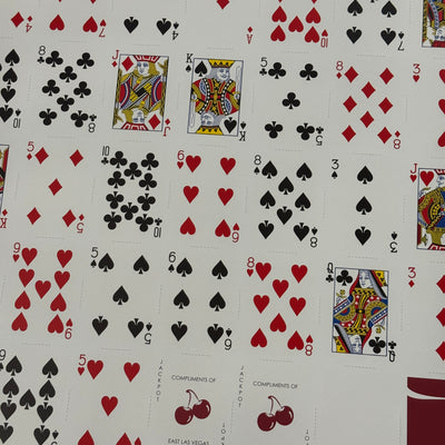 Cherry Casino (Reno Red) Uncut Sheet