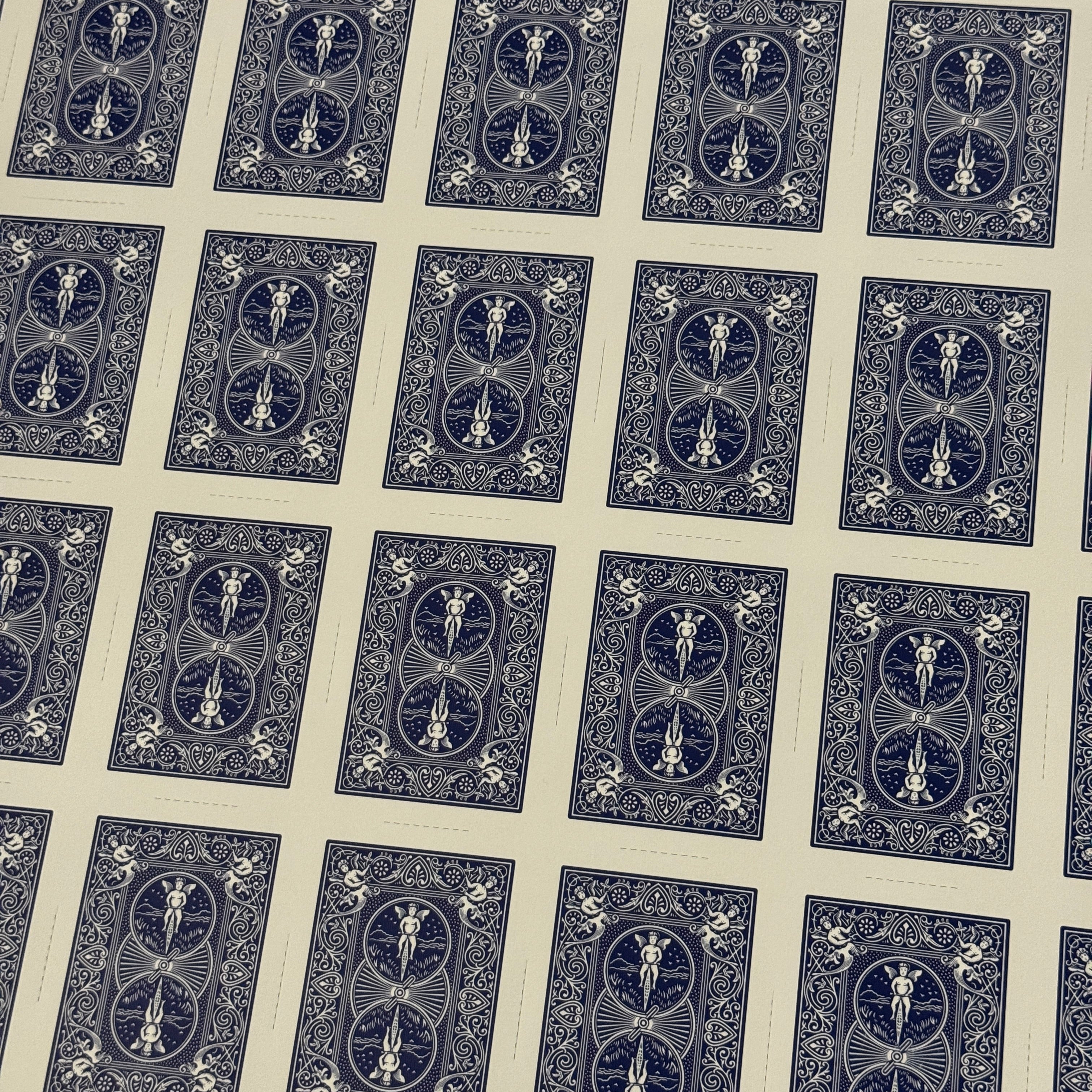 Bicycle Pro-Isolated (Blue) Uncut Sheet