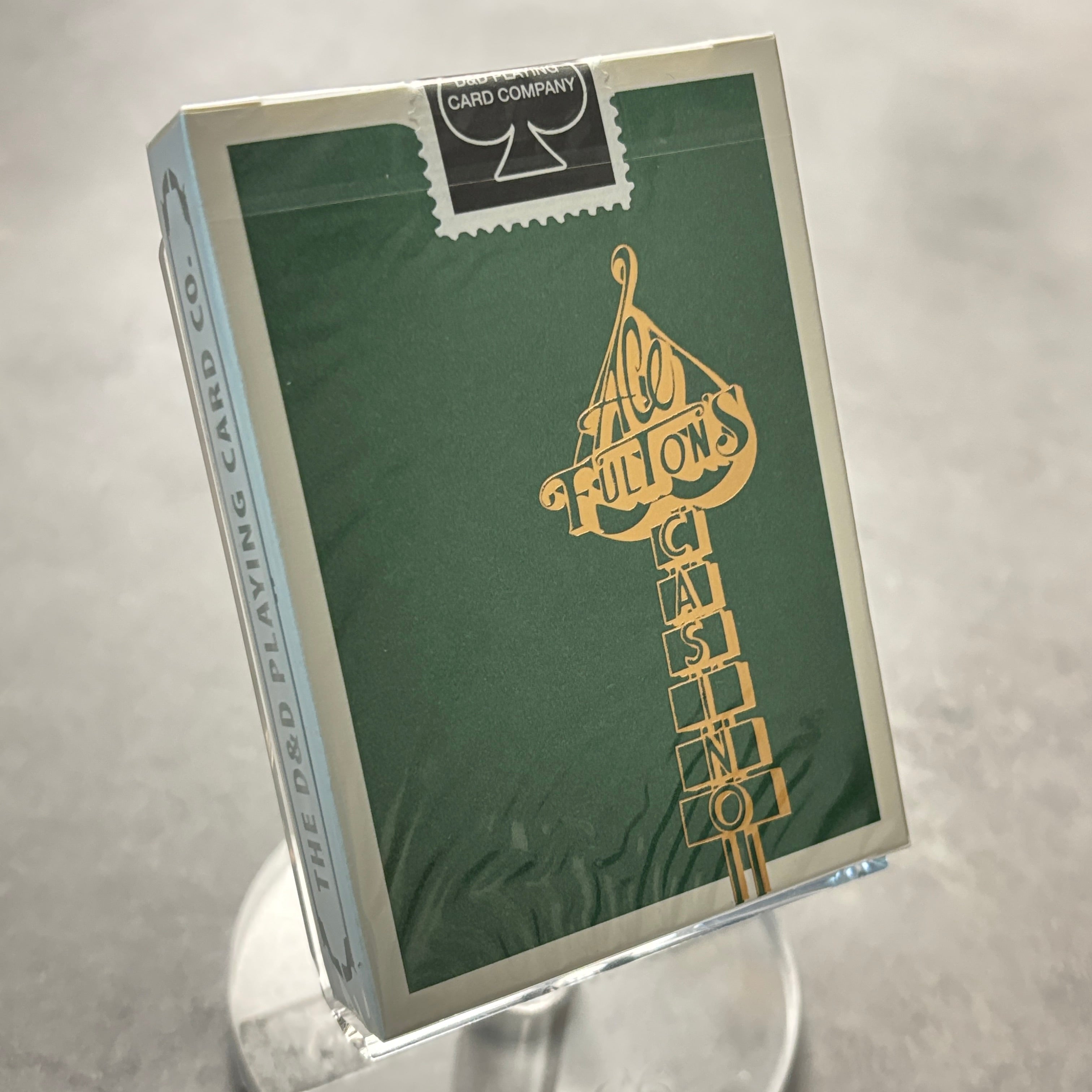 Ace Fulton's Casino (Green) Playing Cards