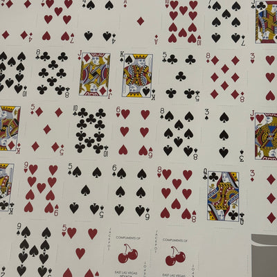 Cherry Casino (McCarran Silver) Uncut Sheet