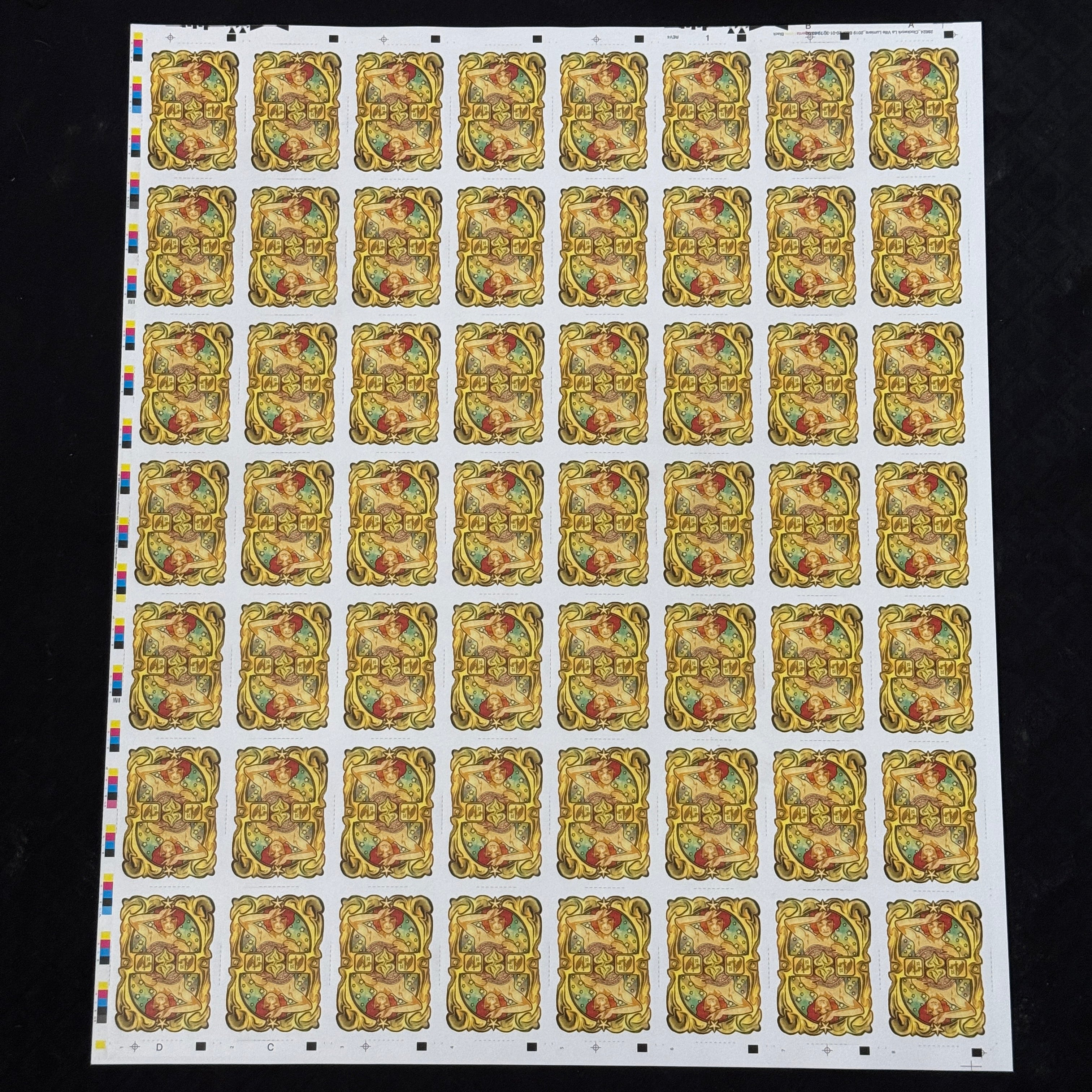 Clockwork La Ville Lumiere Uncut Sheet