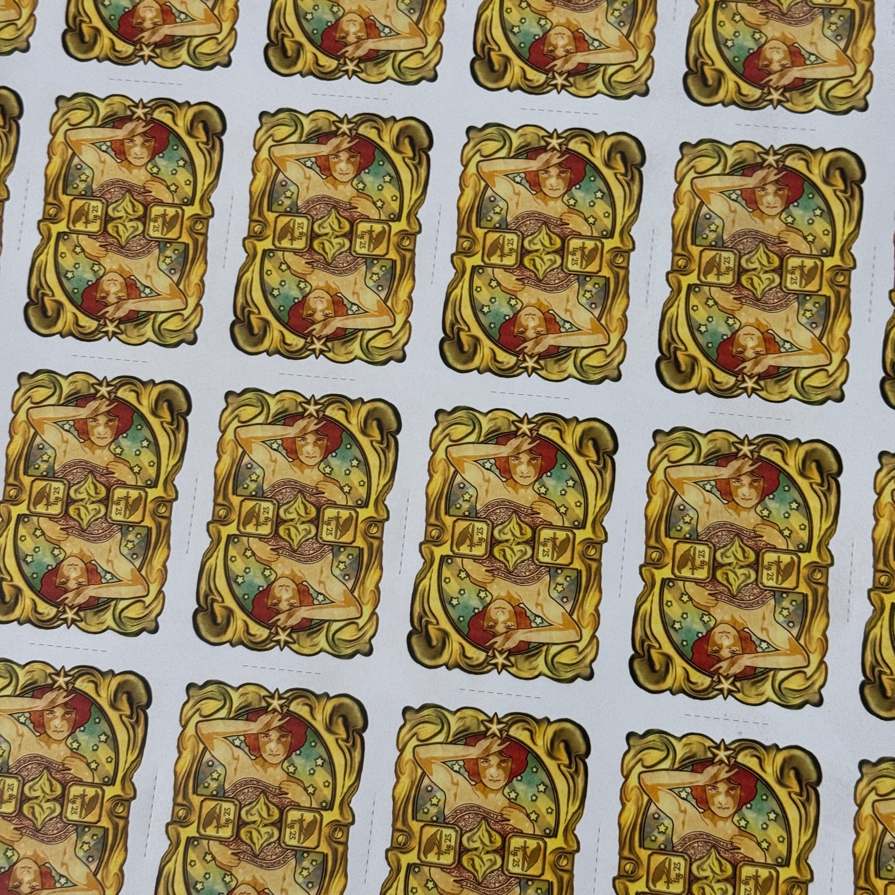 Clockwork La Ville Lumiere Uncut Sheet