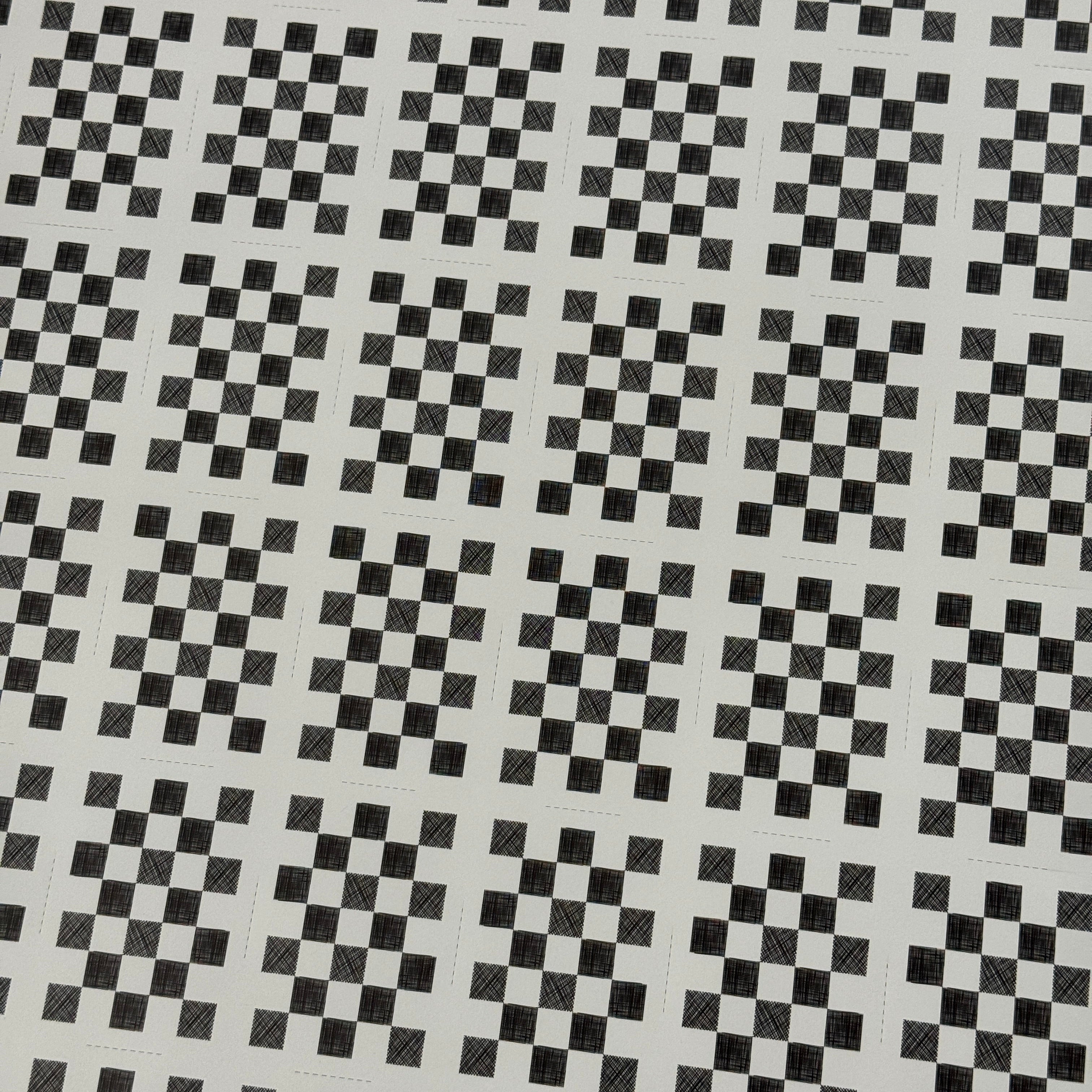 Chess Club Uncut Sheet
