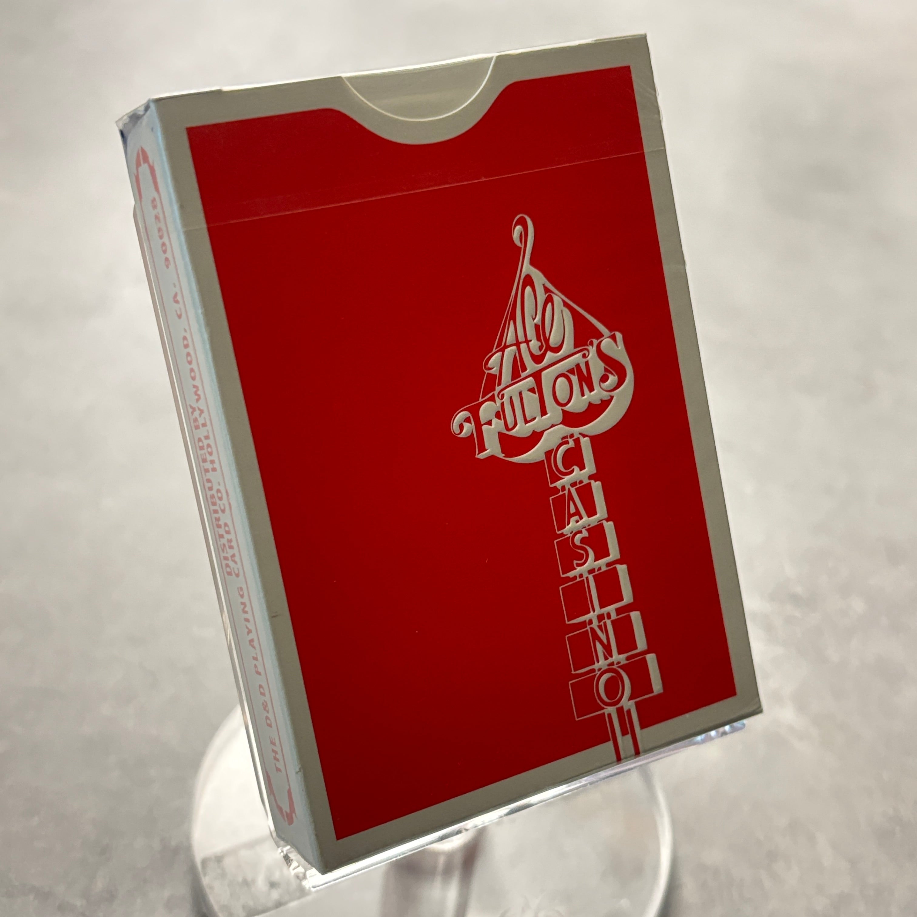 Ace Fulton's Casino (Red Hot) Playing Cards