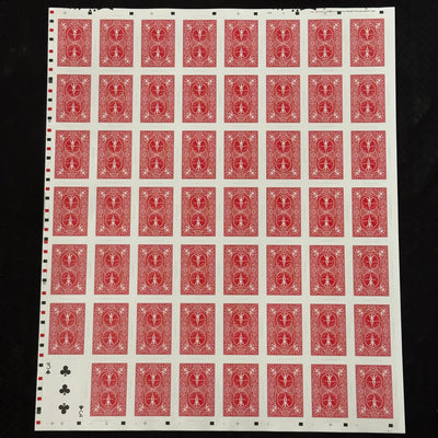 Bicycle Pro-Isolated (Red) Uncut Sheet