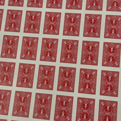 Bicycle Pro-Isolated (Red) Uncut Sheet