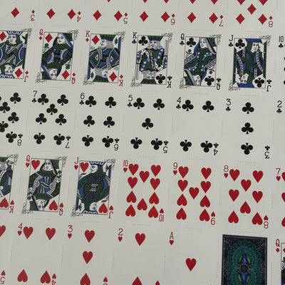 Peacocks Uncut Sheet