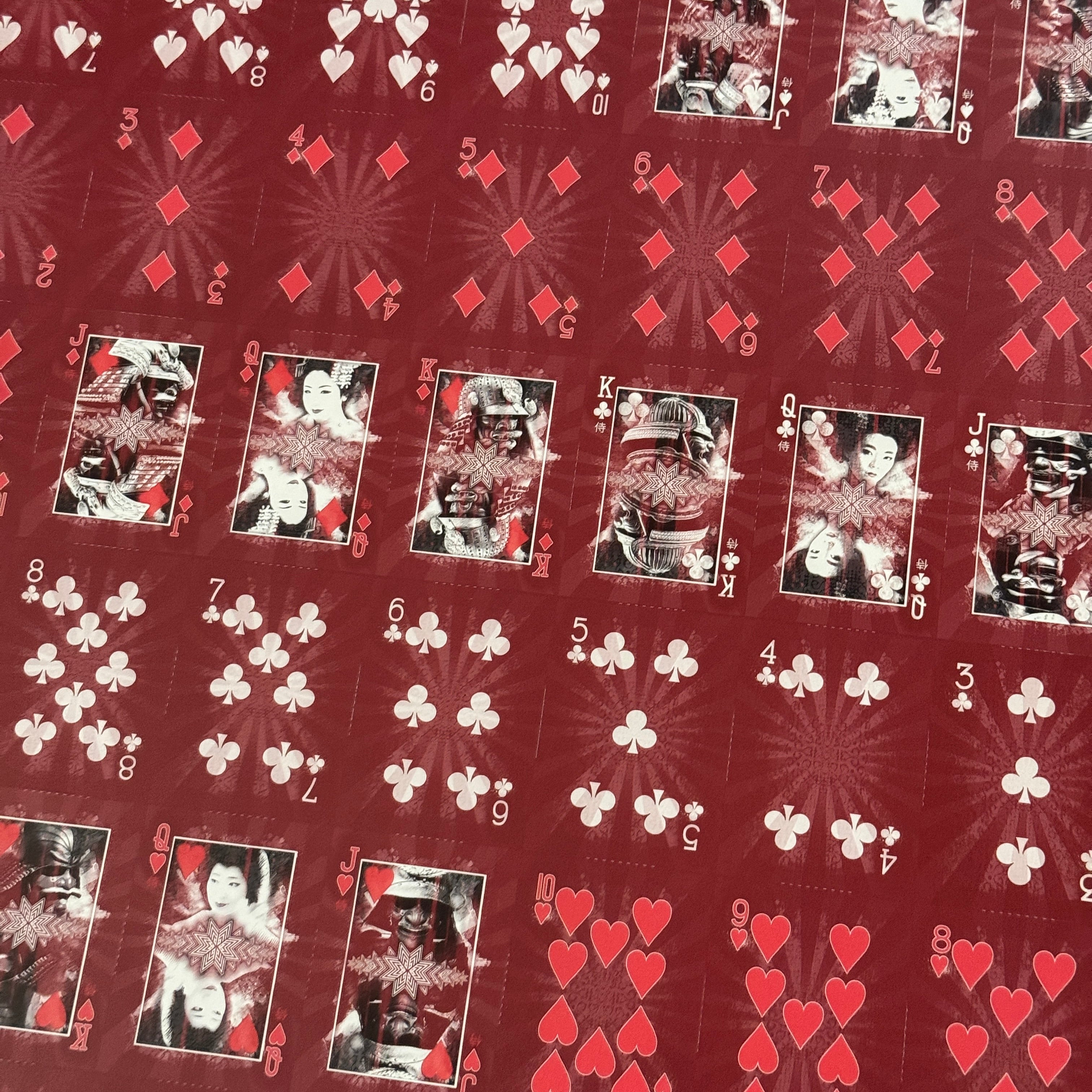 Bicycle Samurai V3 Uncut Sheet