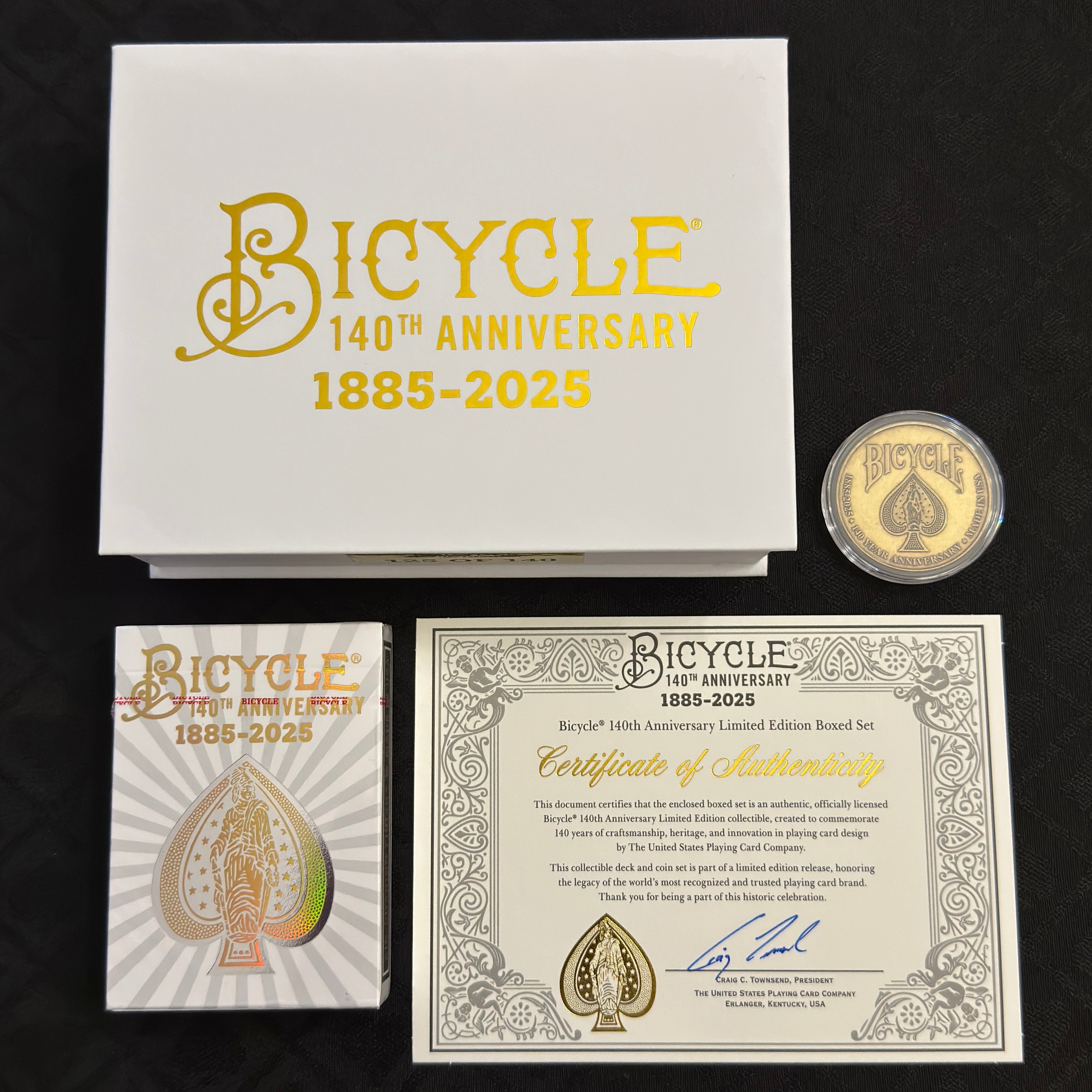 Bicycle 140th Anniversary Box Set (#125/140) [AUCTION]