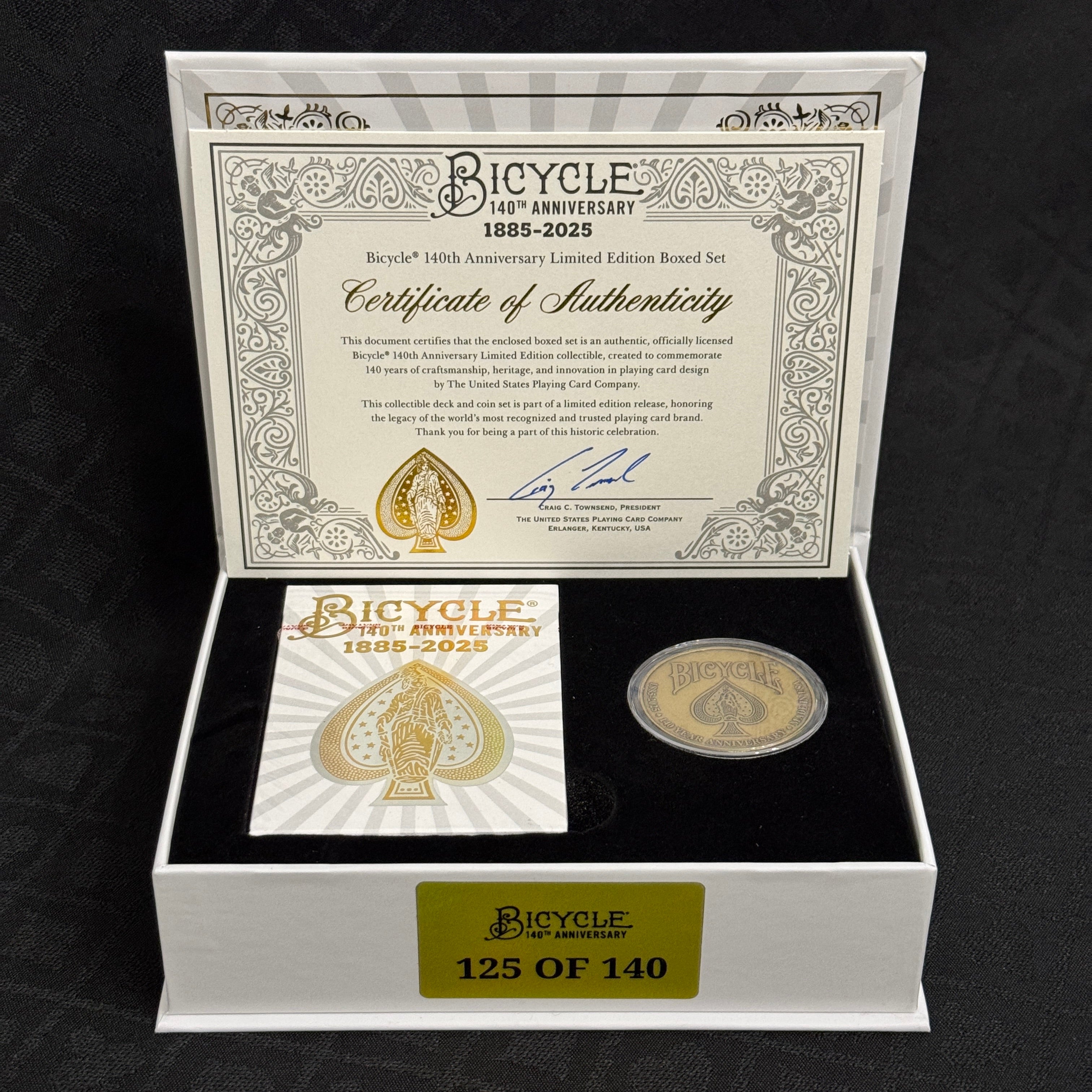 Bicycle 140th Anniversary Box Set (#125/140) [AUCTION]