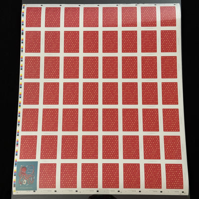 If An Octopus Could Palm Uncut Sheet [AUCTION]