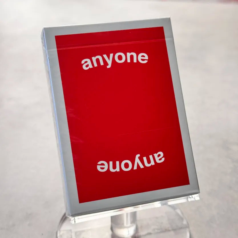 Red Logo Playing Cards