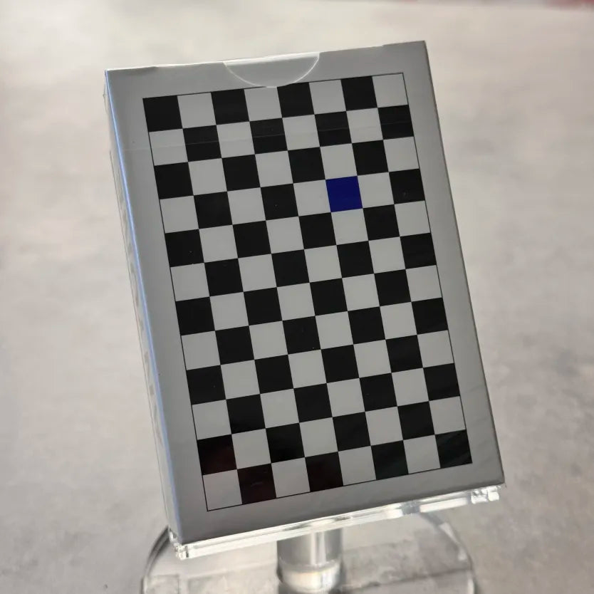 Off Check (Blue) Playing Cards