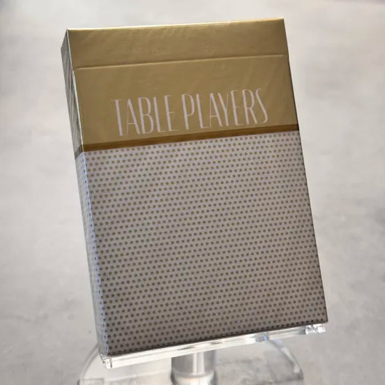 Table Players (Volume 6 "Golds" Gilded) Playing Cards