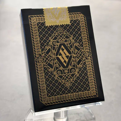Alice In Wonderland Black Playing Cards