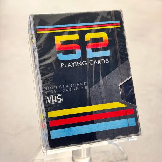 VHS Playing Cards