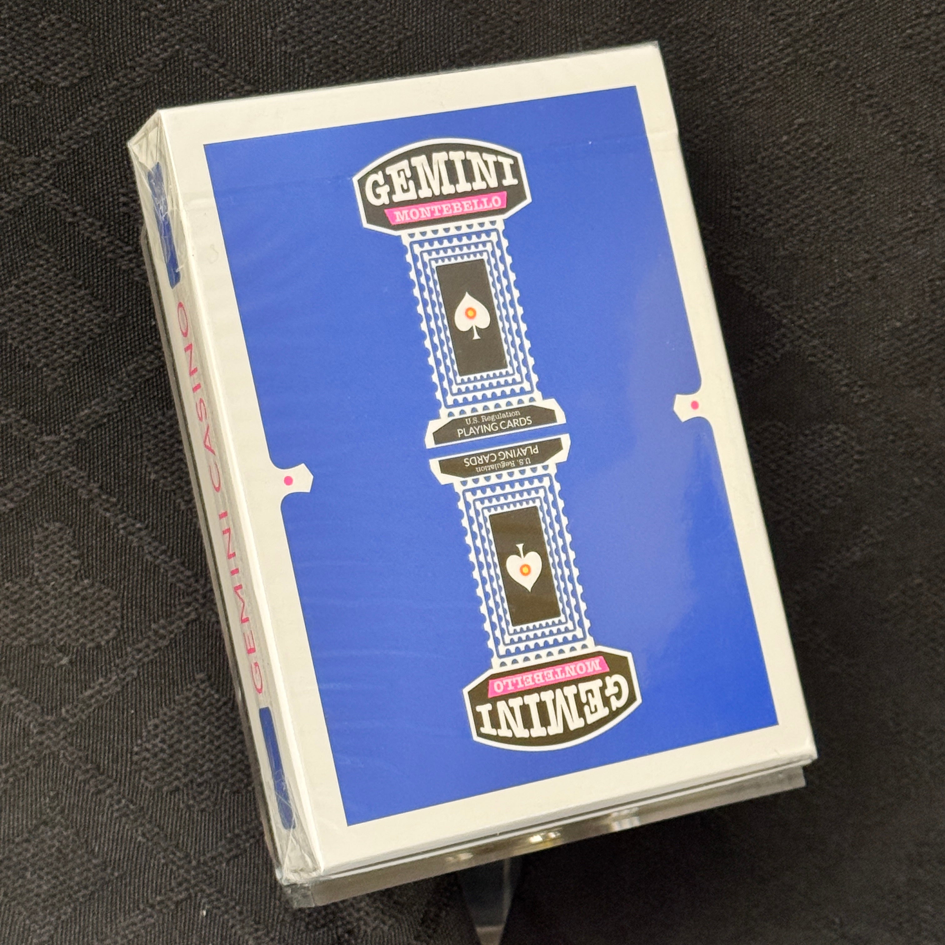 Gemini Casino (Royal Blue) Playing Cards