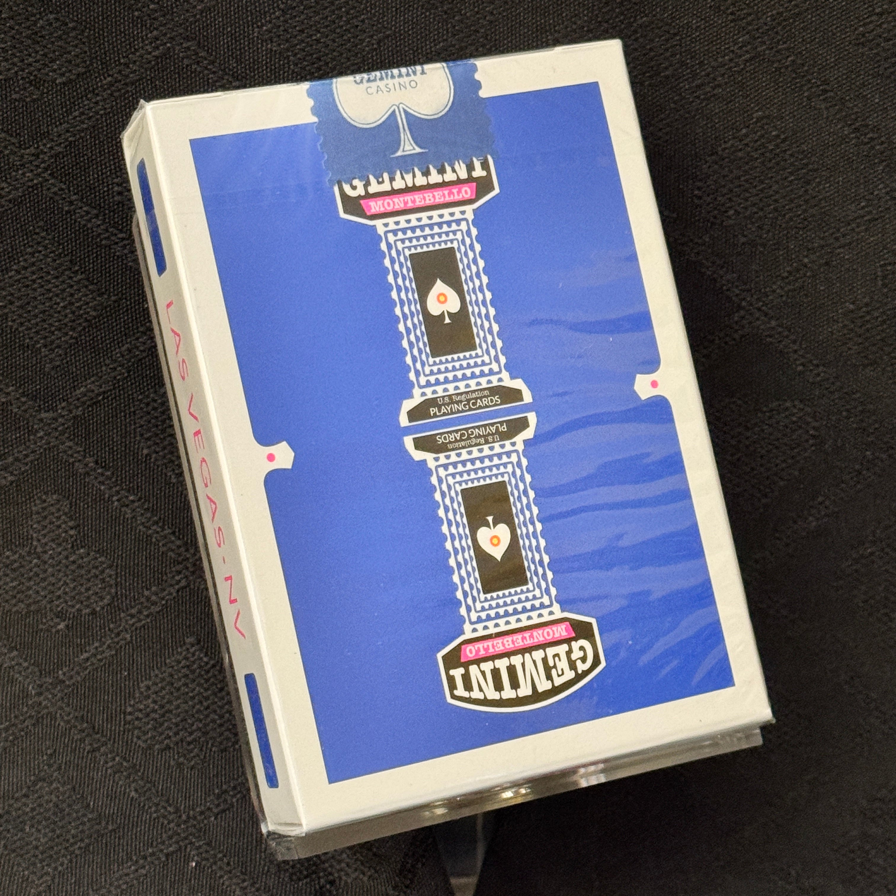 Gemini Casino (Royal Blue) Playing Cards