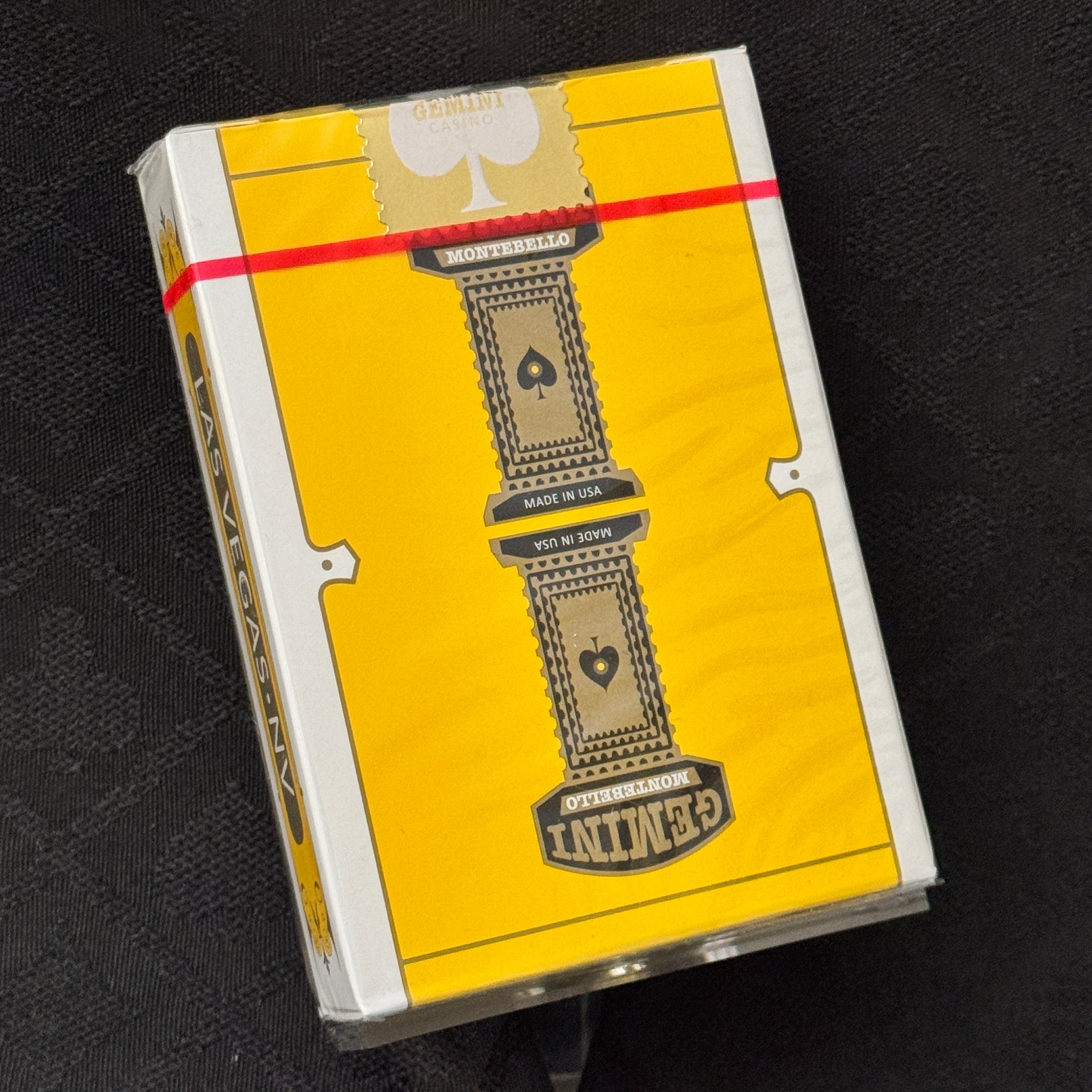Gemini Casino (Yellow) Playing Cards