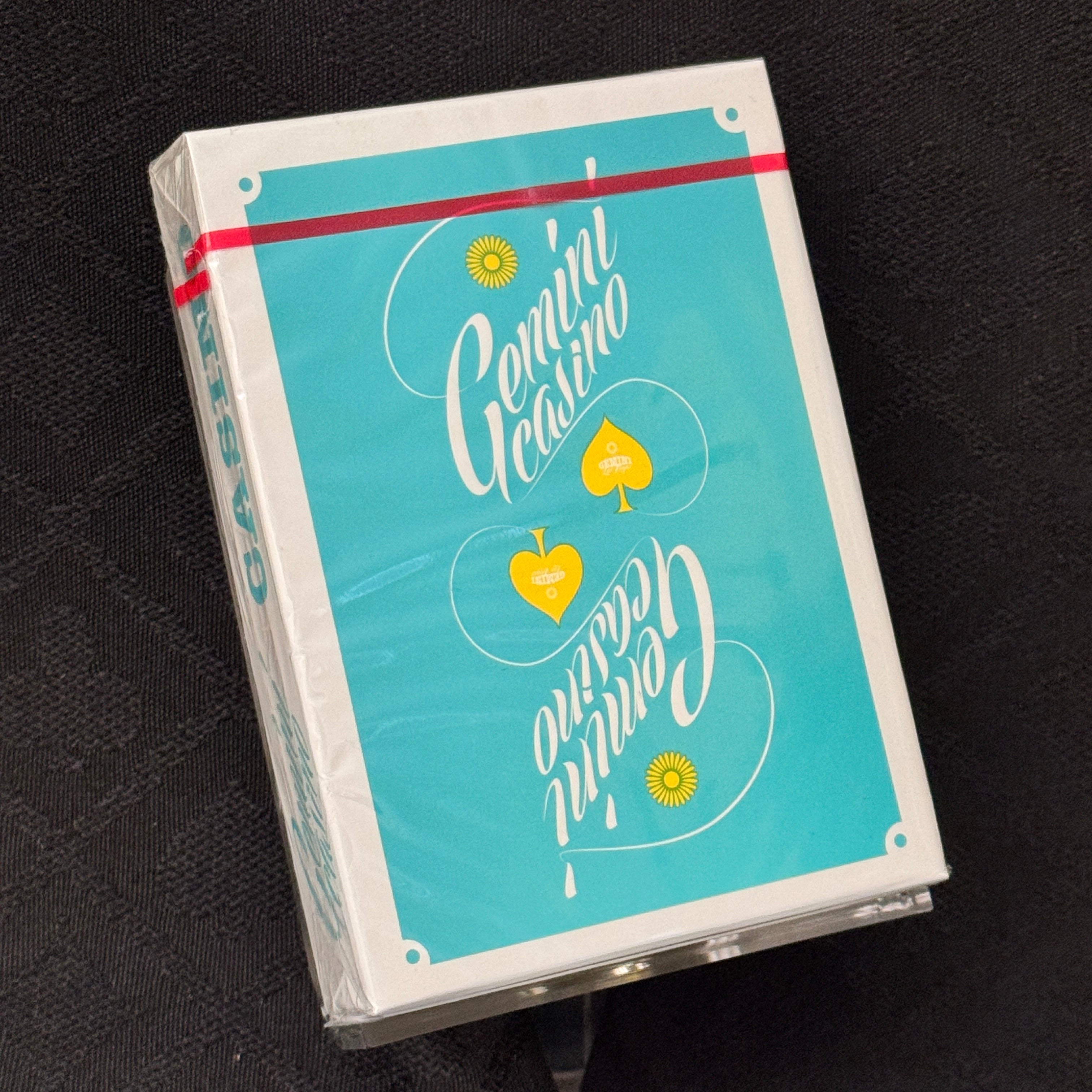 Gemini Casino (1975 Blue No Seal) Playing Cards