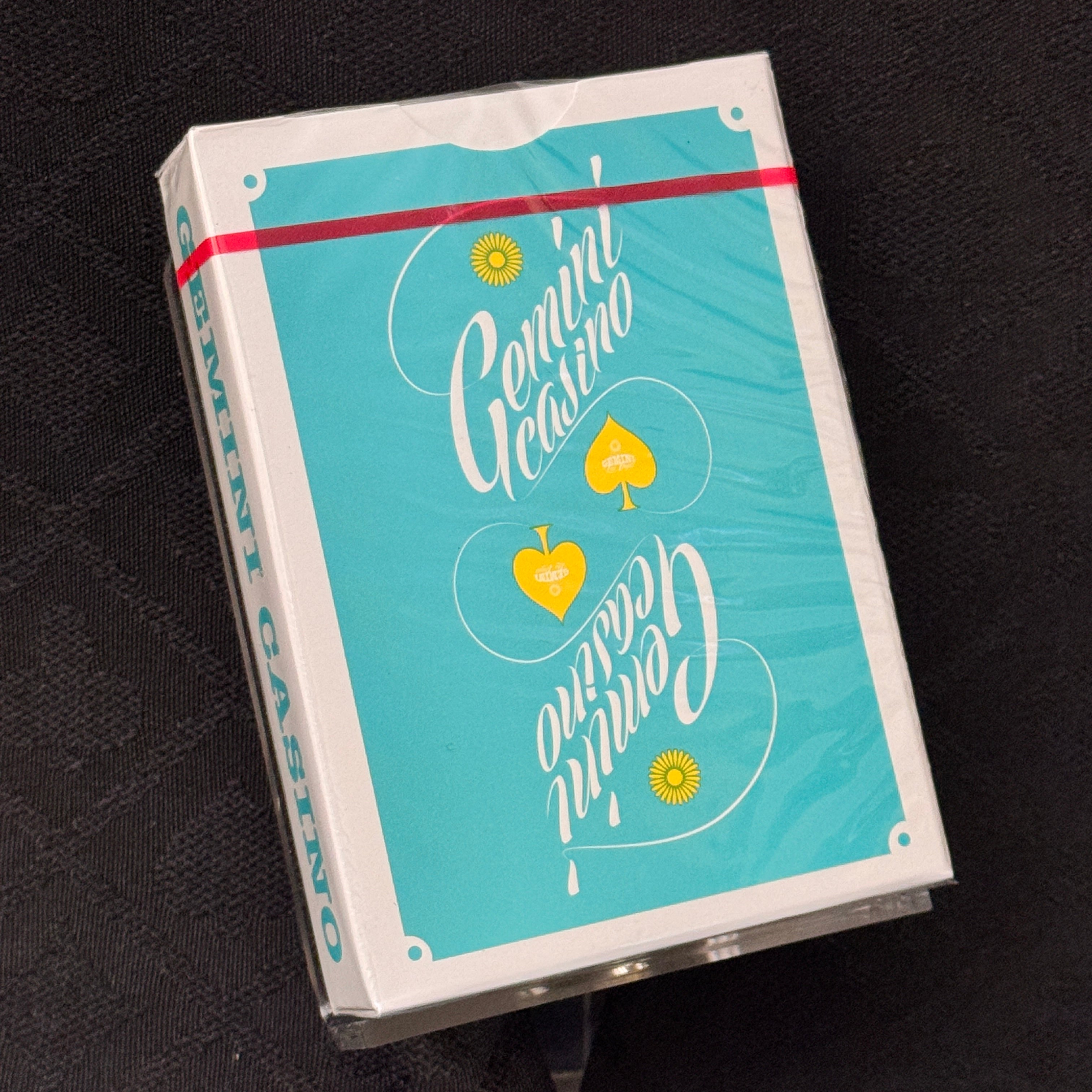 Gemini Casino (1975 Blue No Seal) Playing Cards
