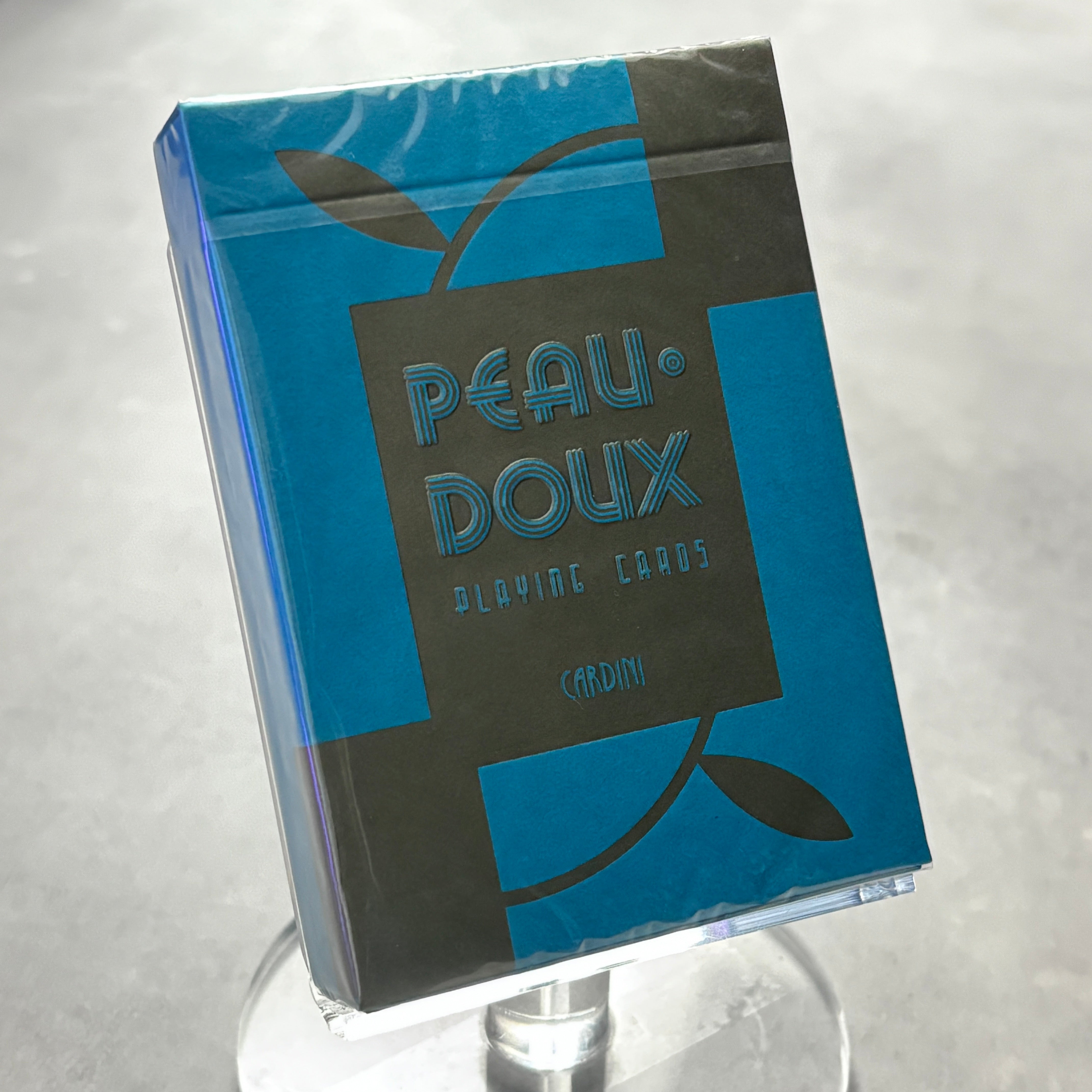 Peau Doux Turquoise Playing Cards