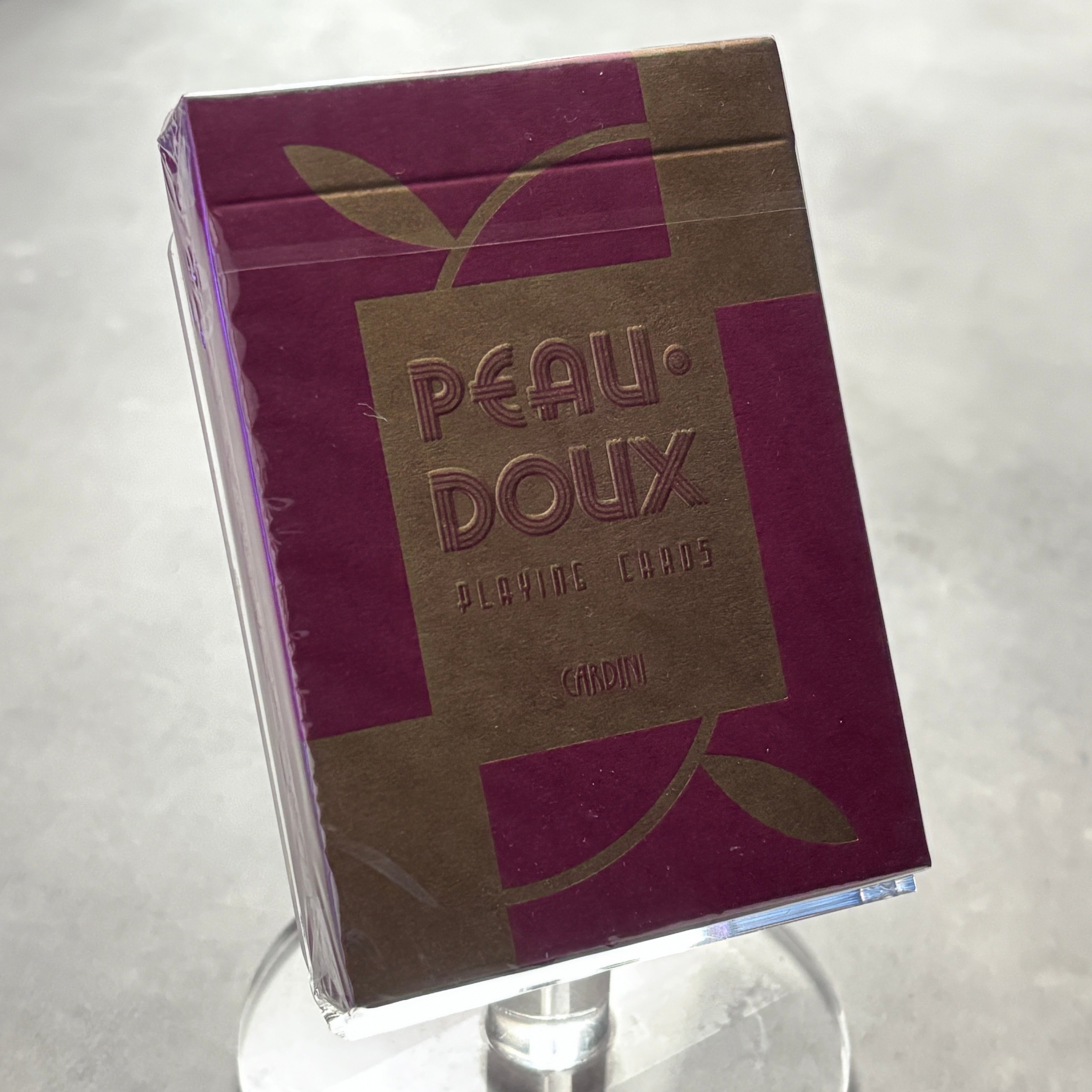 Peau Doux Deer Back Playing Cards