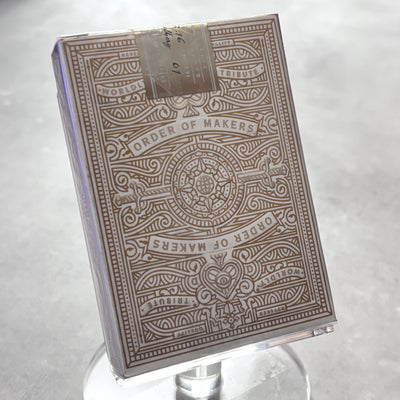 Makers Special Reserve White Playing Cards