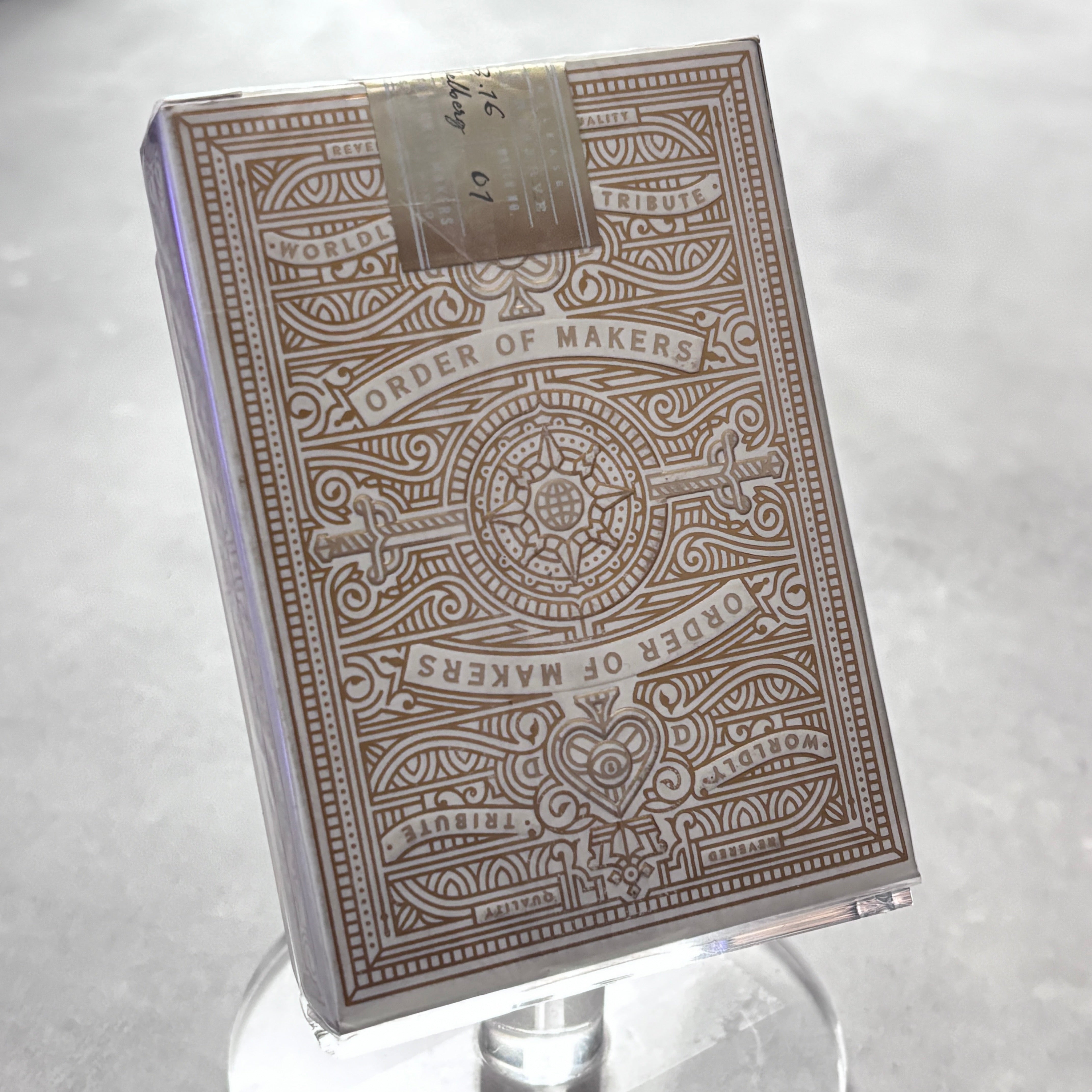 Makers Special Reserve White Playing Cards