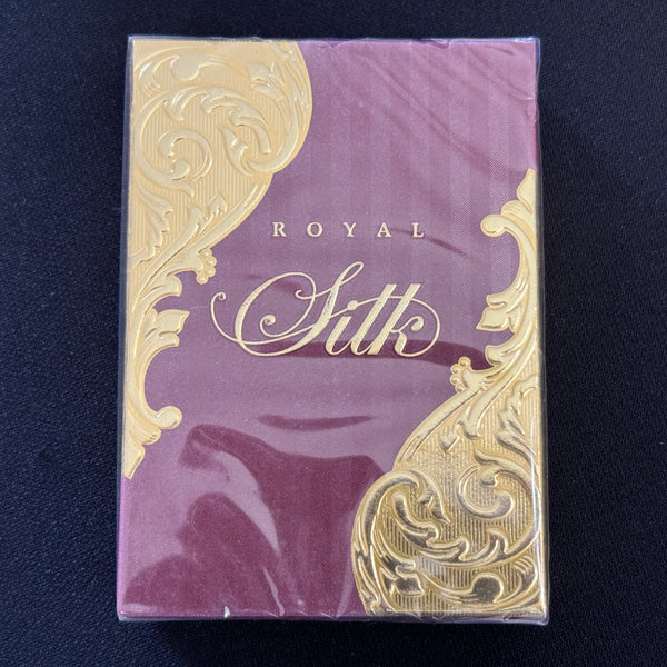 Royal Silk Playing Cards (Burgundy, #xxx/450)