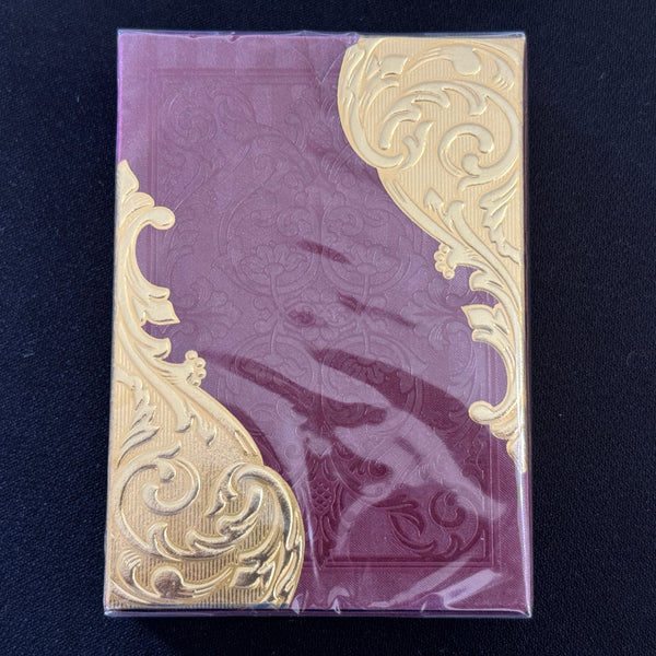 Royal Silk Playing Cards (Burgundy, #xxx/450)