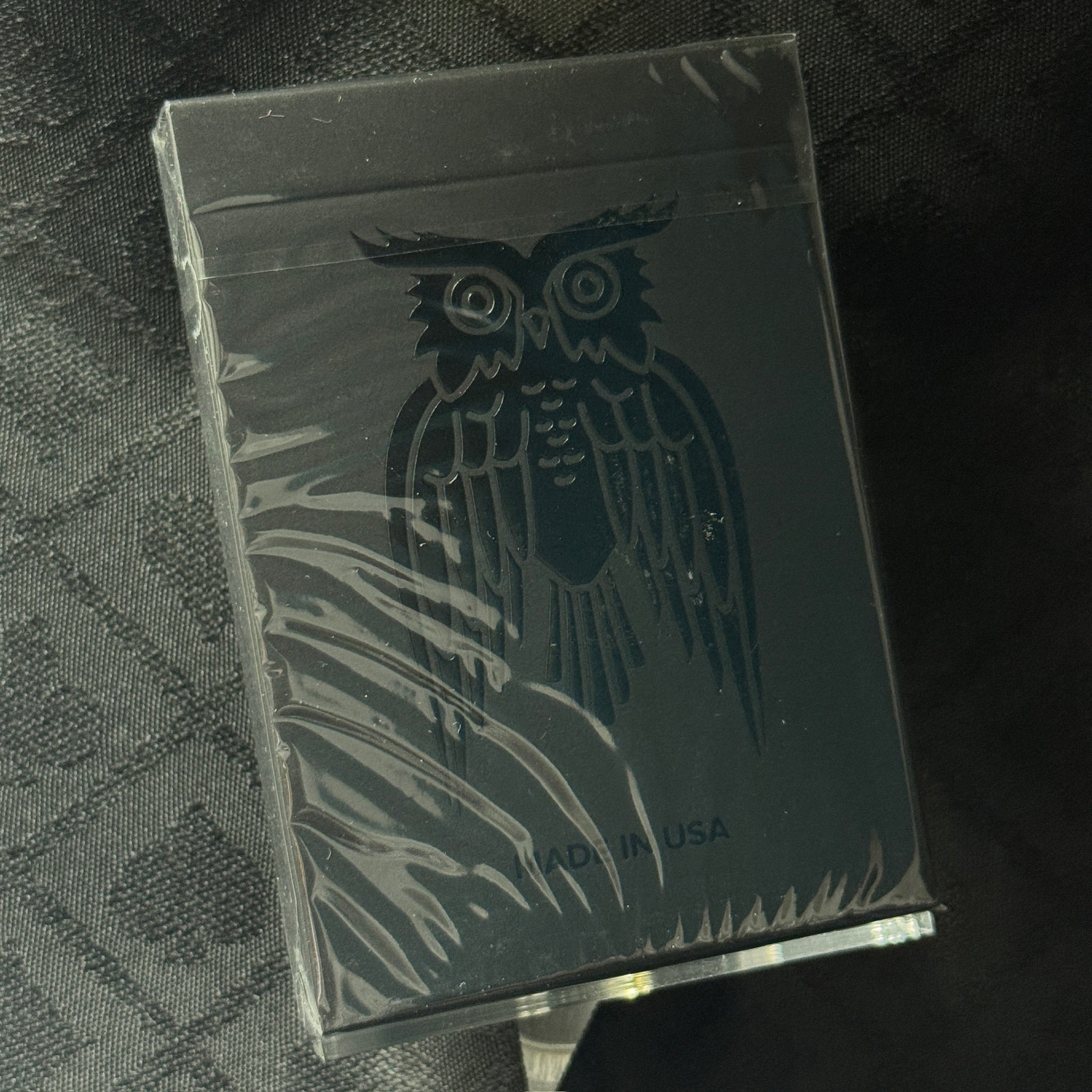 James Coffee Black Playing Cards