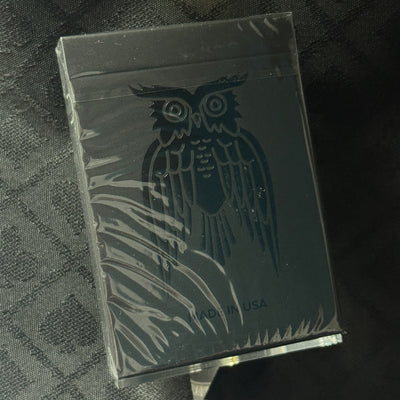 James Coffee Black Playing Cards