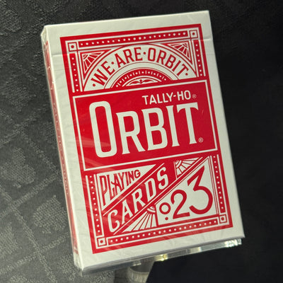 Tally-Ho X Orbit Red Playing Cards