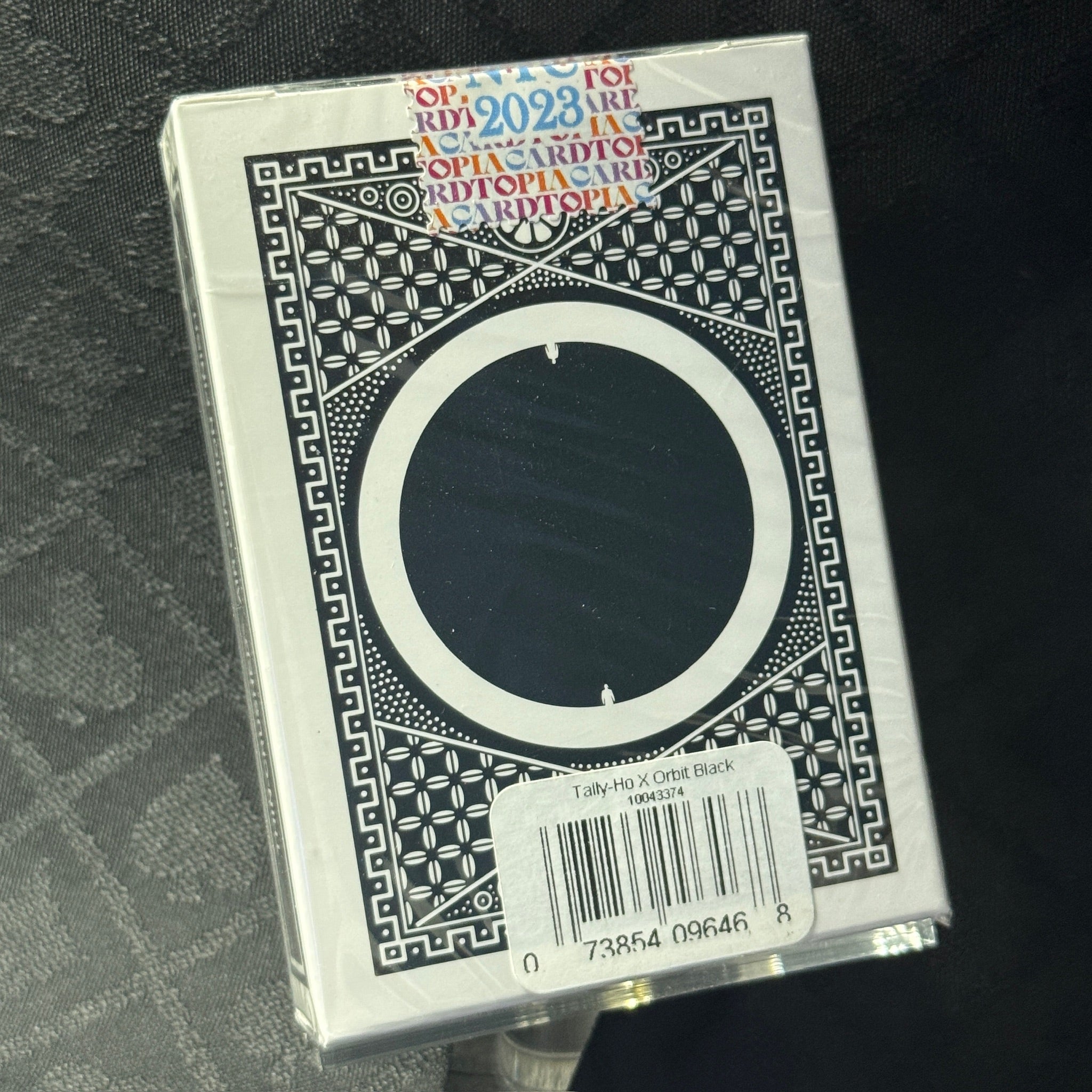 Tally-Ho X Orbit Black (Cardtopia) Playing Cards
