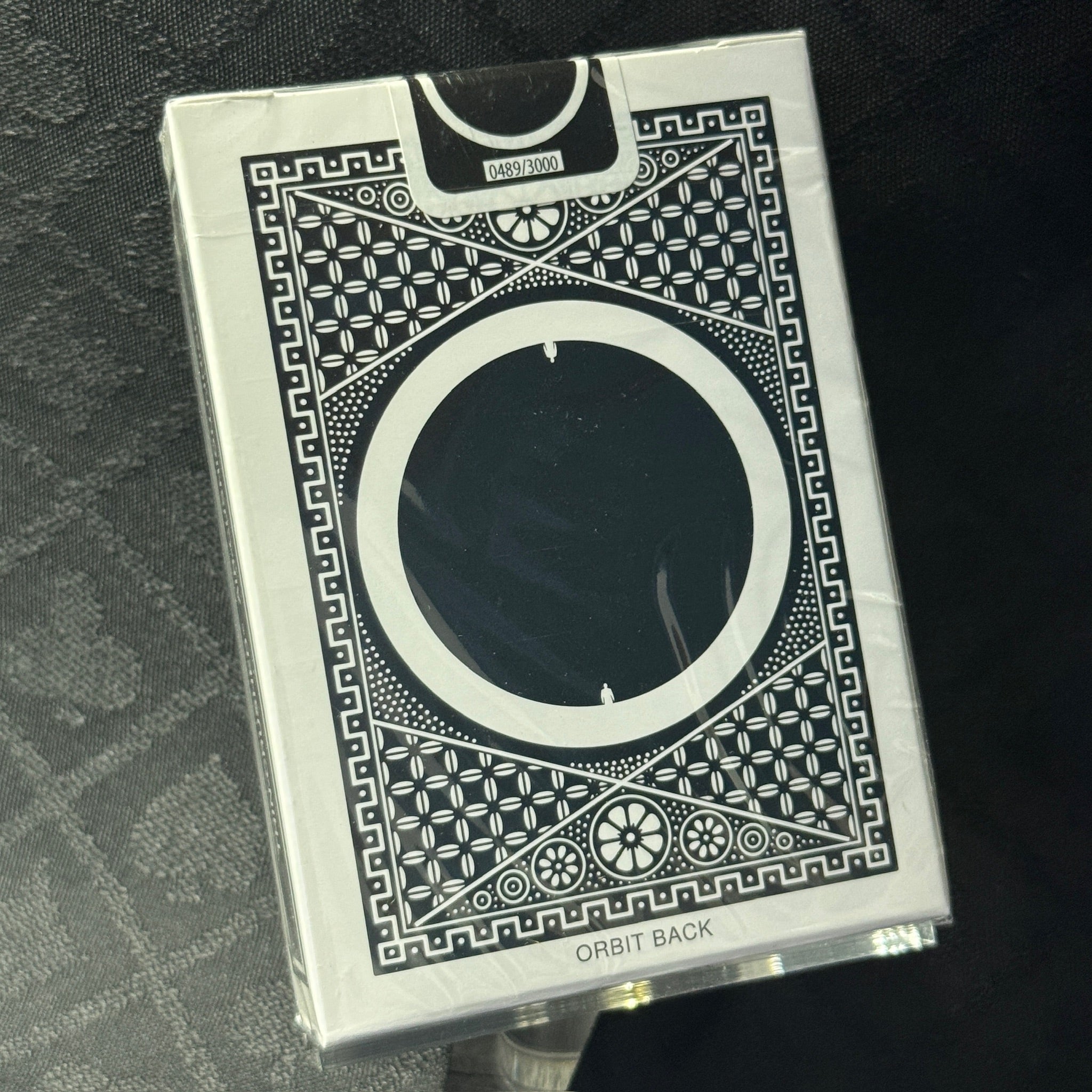 Tally-Ho X Orbit Black Playing Cards