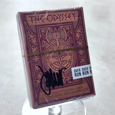 The Odyssey Gilded Overrun Playing Cards
