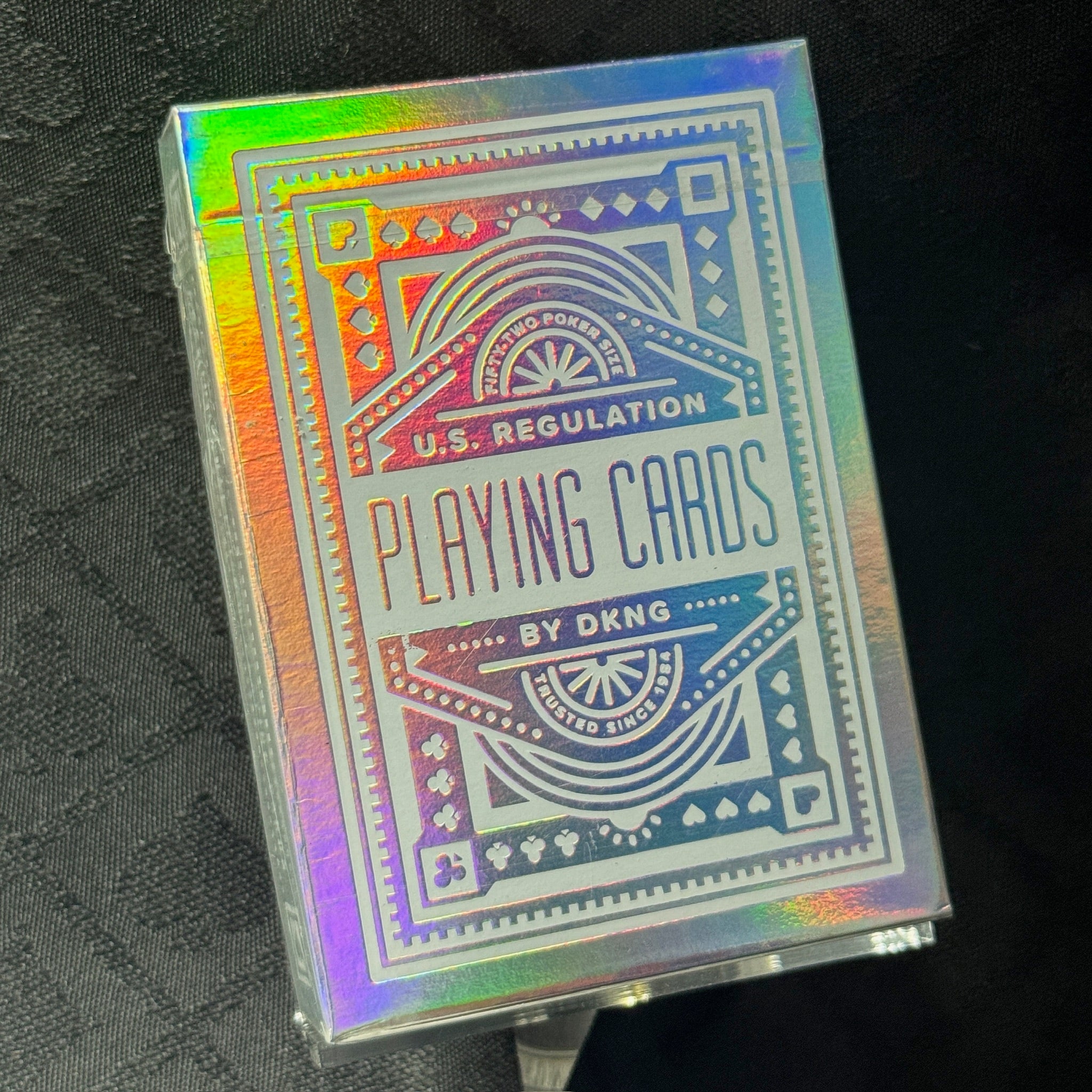 Rainbow Wheels (Misprint Gilded) Playing Cards