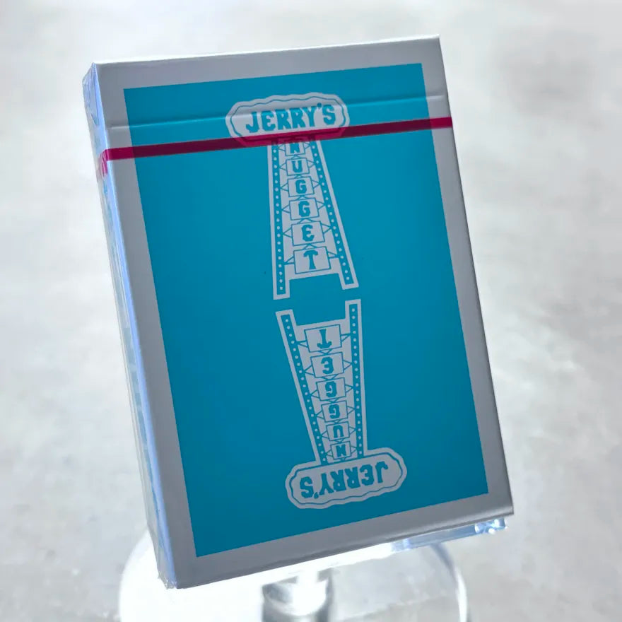 Jerry's Nugget: Tiffany Blue Playing Cards