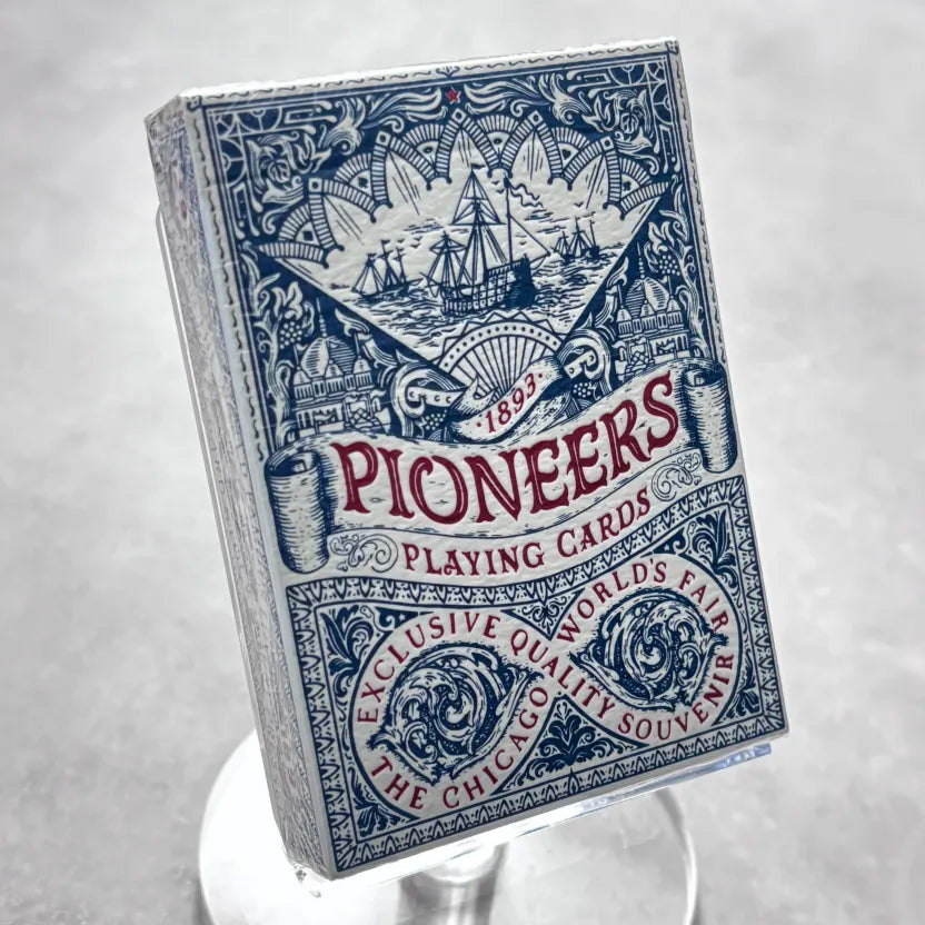 Pioneers Blue Playing Cards
