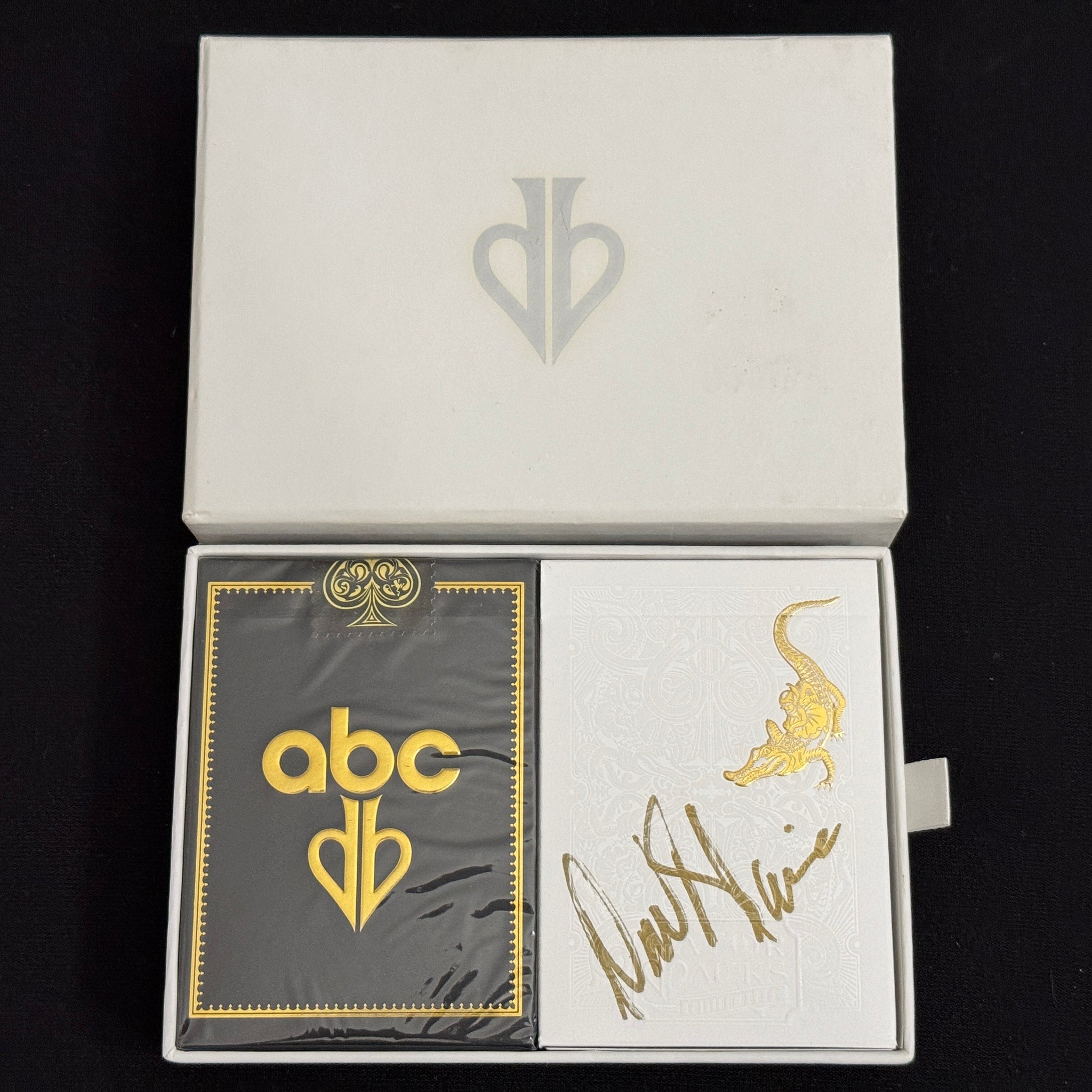 David Blaine Box Set (ABC & Signed Gold/Dorée Gatorbacks) [AUCTION]